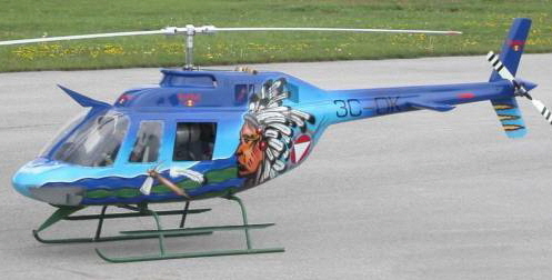Modell Jet Ranger Kiowa